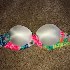 Victoria Secret Pink Strapless Bra